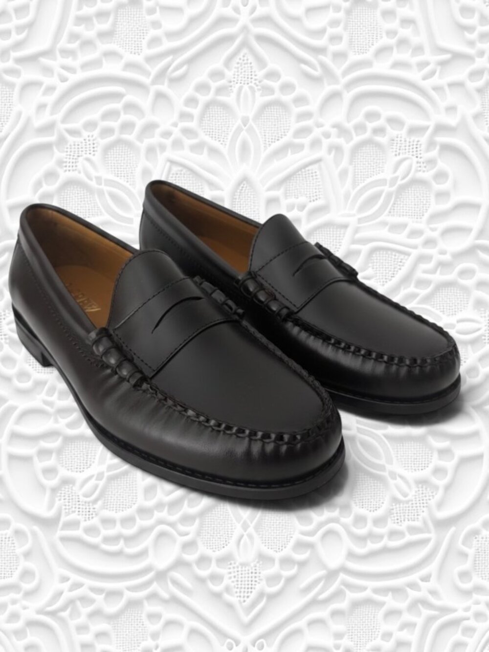 J. Crew Camden Brown Leather Penny Loafers Men's Size 9 New